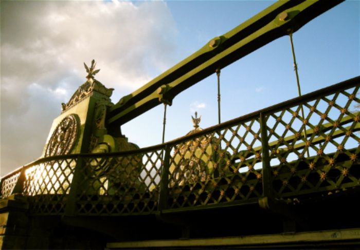 Hammersmith Bridge - girders