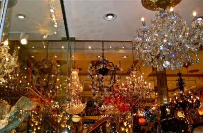Constellation of chandeliers  -  Chinatown