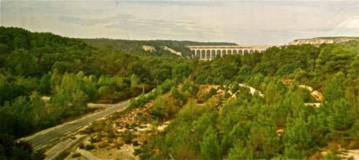 A viaduct near Aix