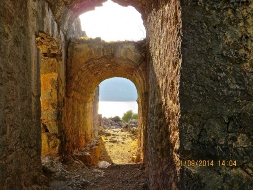 Gemiler Island - ruins
