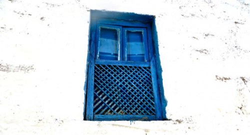 Bodrum - a burkha window