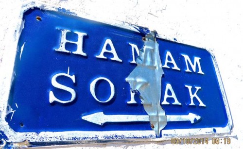 Bodrum - street sign