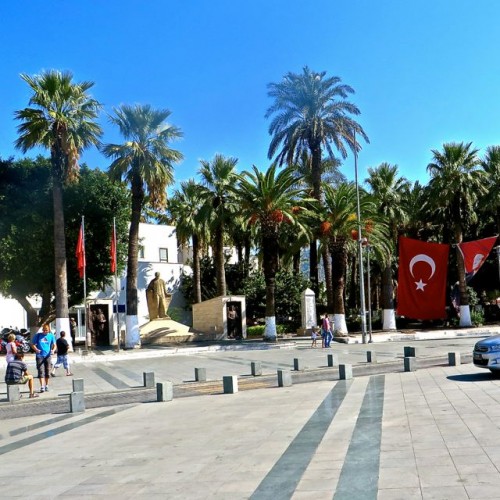 Bodrum - the square on the waterfront