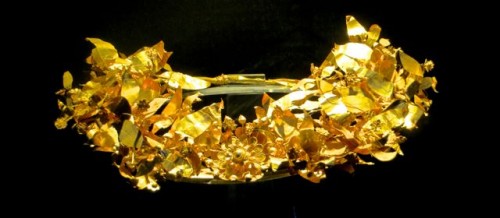 Bodrum - Golden crown belonging to Carian princess Ada I