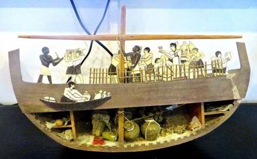 Model of ship in Maritime Museum