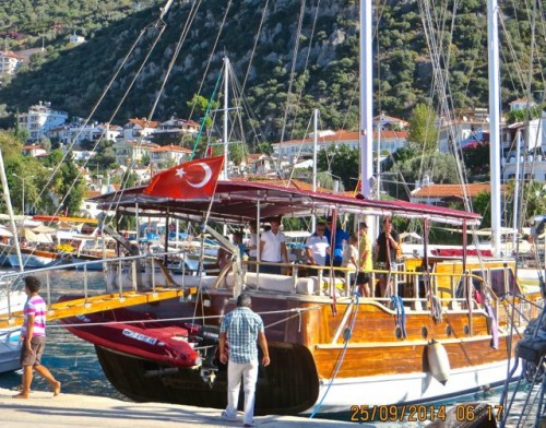 Kas - busy harbour