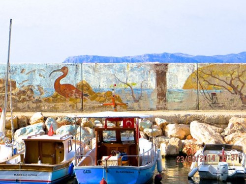 Kas harbour - Birds, boats and sea air ...