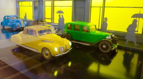 Tintin exhibition - I love this photo!