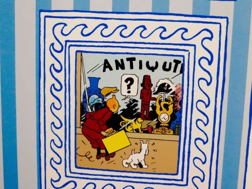 Tintin - a mysterious adventure unfolds ...
